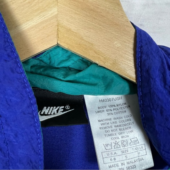 Vintage 1990s Nike Windbreaker Jacket Small - Picture 4 of 6